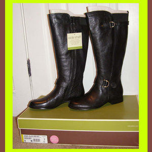 New w/box Naturalizer wide shaft riding boots 9